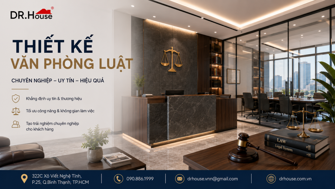 thiết kế văn phòng luật