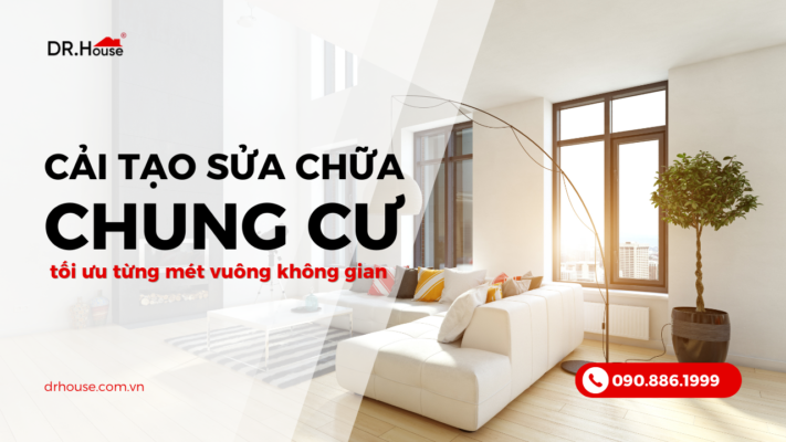cải tạo chung cư 40m2 đẹp hiện đại, tối ưu từng mét vuông không gian