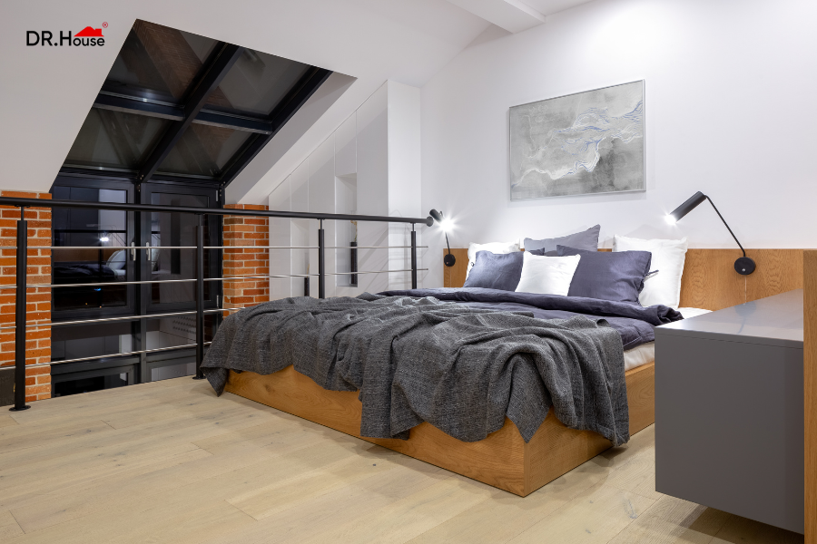 Dr. House thi công nhà gác lửng hiện đại