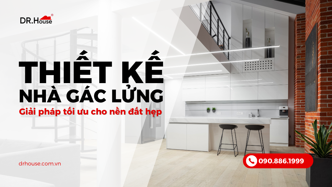 Những kiểu nhà đơn giản có gác lửng - Giải pháp tối ưu cho nền đất hẹp