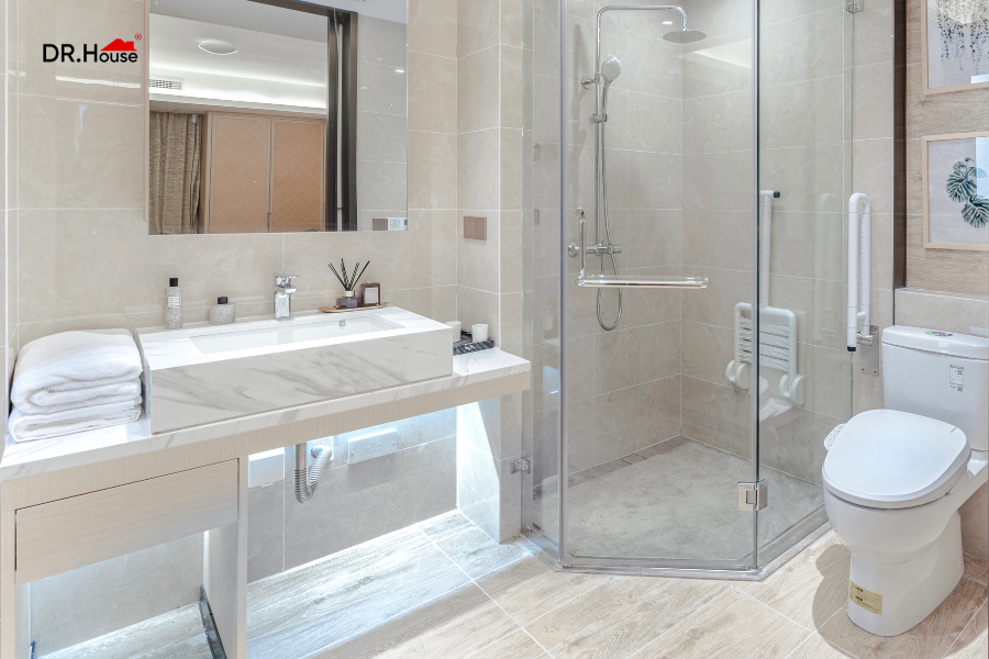 Nhà vệ sinh chung cư đáp ứng nhu cầu sinh hoạt