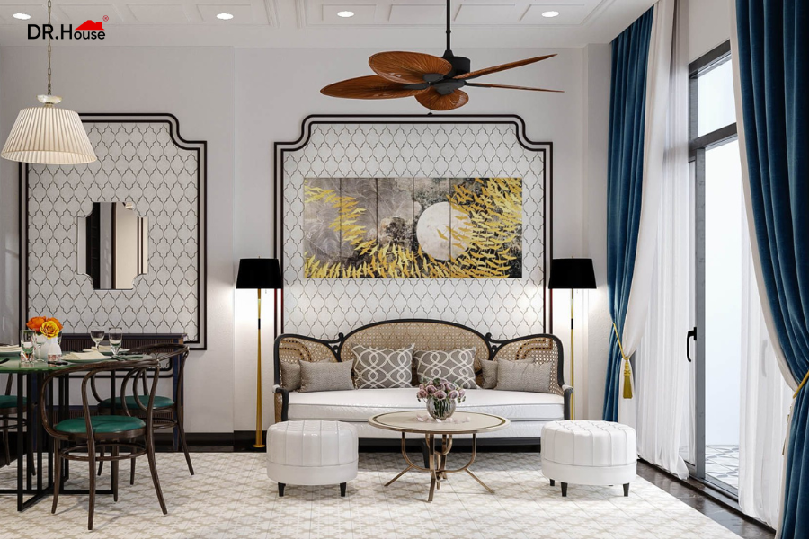 Indochine Style – Nét đẹp hoài cổ trong căn hộ hiện đại