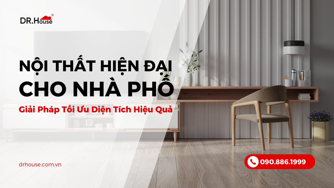 Trang Trí Nội Thất Hiện Đại Cho Nhà Phố: Giải Pháp Tối Ưu Diện Tích Hiệu Quả