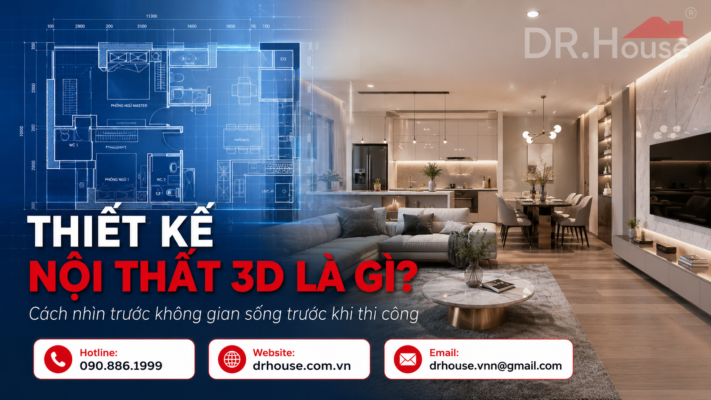 thiết kế nội thất 3d là gì