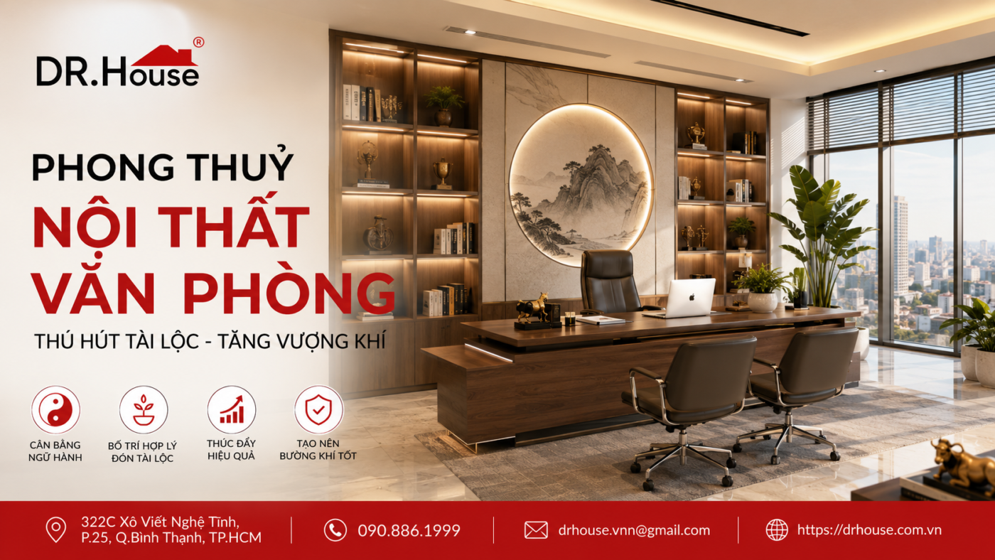 phong thuỷ nội thất văn phòng